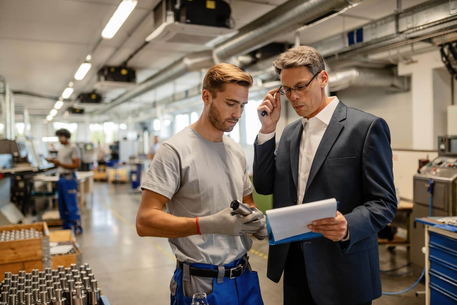 Zespół ENERGOWELDING podczas realizacji inwestycji przemysłowej